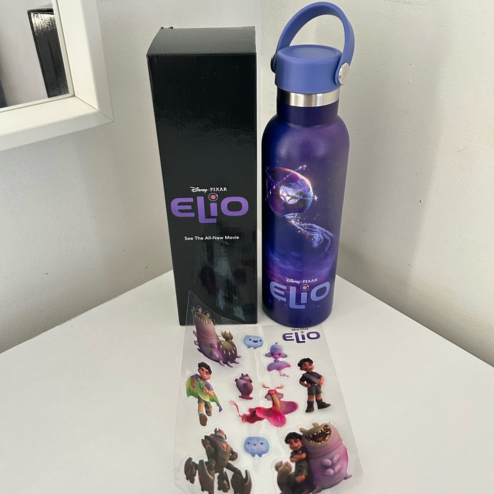 Disney Purple Elio Water Bottle